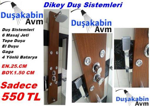 dikey duş sistemleri dikey duş sistemleri